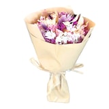 thumbnail of LAYBA Bouquet di Fiori Secchi Viola & Accenti Dorati - Composizione Elegante con Gypsophila, Nigella & Ortensia | Decorazione & Idea Regalo