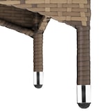 thumbnail of tectake Conjunto de rattan PORTO 6+1 com capa protetora  Natural/Cinzento Escuro