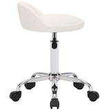 thumbnail of Sgabello da lavoro Teramo con rotelle bianco