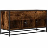 thumbnail of vidaXL TV-Schrank Räuchereiche 100x35x50 cm Holzwerkstoff und Metall