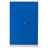 thumbnail of PROREGAL Stahlschrank BEE mit 5 lackierten Fachböden | HxBxT 195x120x42cm | Grau-Blau | Werkstattschrank Werkzeugschrank Aktenschrank Universalschrank