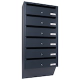 thumbnail of Profirst Briefkastenanlage Maildrop 6 anthrazit