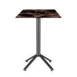 thumbnail of Restootab - Table haute pliable Nemo pour intérieur/extérieur marbre luxe 60x60