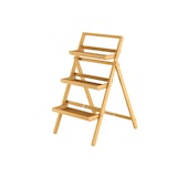 thumbnail of Kräuterregal Blumentreppe Massivholz Buche klappbarer Blumenständer 90.91-01