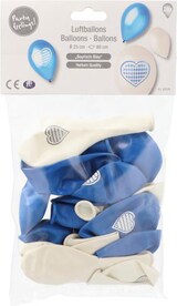 thumbnail of 20 Luftballons Ø 25 cm farbig sortiert `Bayrisch Blau` Oktoberfest