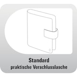 thumbnail of Chronoplan Timer Compact 50172 22x24cm Vollrindleder schwarz