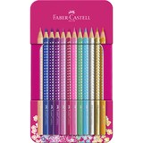 thumbnail of Faber Castell Buntstift Sparkle 3,8 mm 12er Metalletui