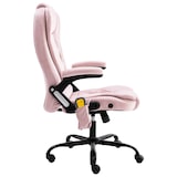thumbnail of vidaXL Massage-Bürostuhl Rosa Samt