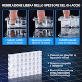 thumbnail of Macchina di ghiaccio CIM-360,27kg/24h,220V