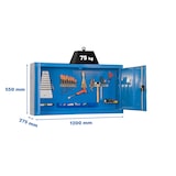 thumbnail of SimonRack Armario para Herramientas, 550x1200x275 mm, Azul - Cabinet Tool