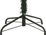 thumbnail of vidaXL Künstlicher Weihnachtsbaum Klappbar mit Zapfen 210 cm