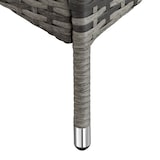 thumbnail of tectake Espreguiçadeira de rattan  Cinzento/Cinzento Claro