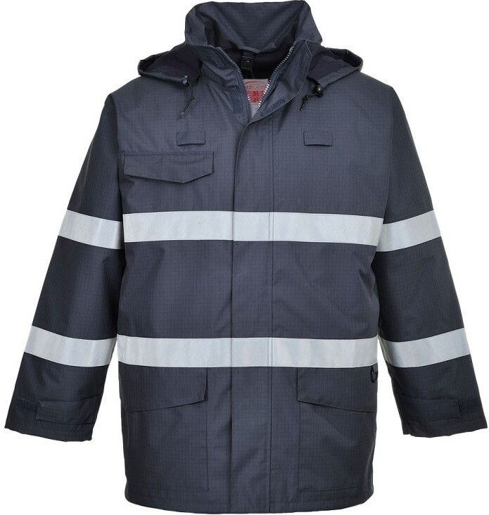 Portwest - Parka de pluie multi risques BIZFLAME #00007f Taille L | METRO