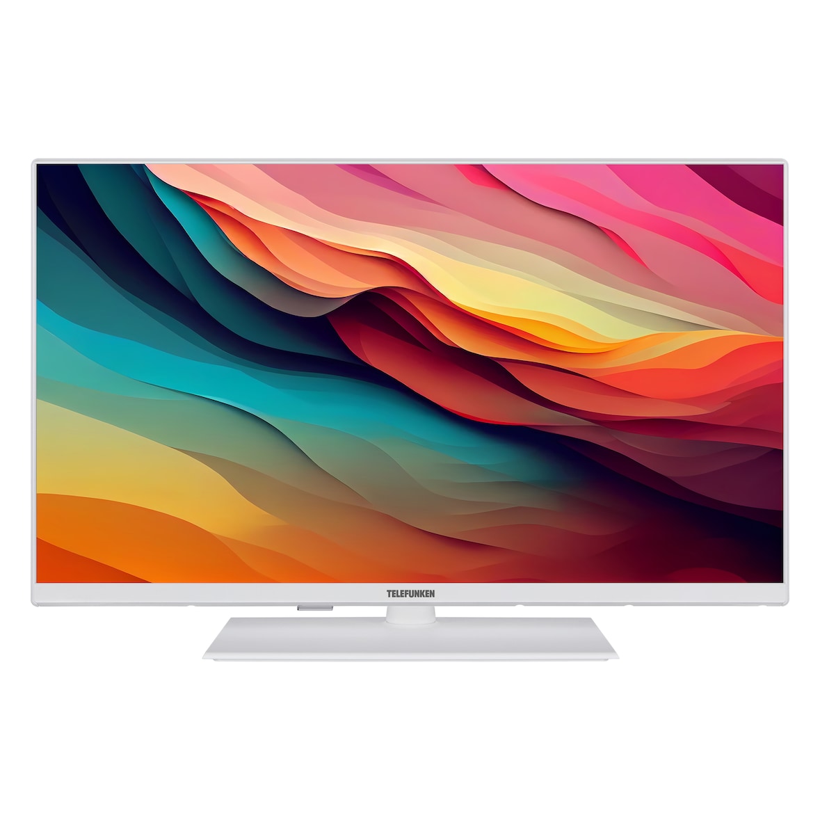 TELEFUNKEN XF32N750M-W Fernseher 32 Zoll Full HD LED TV mit Triple-Tuner, weiß