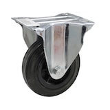 thumbnail of PROREGAL Set 2x Bockrollen + 2x gebremste Lenkrollen | Ø 10cm | Traglast 50kg | verzinkt