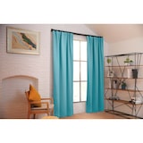 thumbnail of Larson - Luxe effen blackout gordijn - met haken - 3m x 2.5m - Turquoise