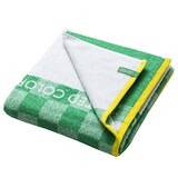 thumbnail of Benetton - Toalha de banho 70x140cm 100% Algodão 450GSM xadrez verde