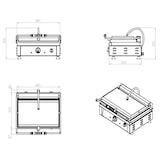thumbnail of Kontaktgrill,510 X 500 X 300 Mm