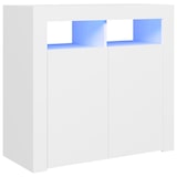 thumbnail of vidaXL Sideboard mit LED-Leuchten Weiß 80x35x75 cm