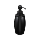 thumbnail of Relaxdays Seifenspender, 350 ml, Edelstahl, nachfüllbar, Seife, Duschgel, Badezimmer, Küche, Handseifenspender, schwarz