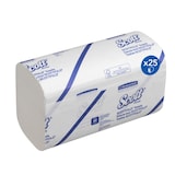 thumbnail of Essuie-Mains SCOTT* SCOTTFOLD Airflex* Plié en M 6633 - 25 paquets de 175 formats blancs 1 pli