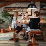 thumbnail of Relaxdays Hängelampe Industrial Design im Shabby Look, Deko für Esszimmer, E27, Pendellampe Ø 40,5 cm, schwarz