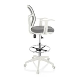 thumbnail of Silla de trabajo TOP WORK 108 W Tejido de malla/Tela gris hjh OFFICE