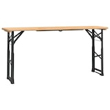 thumbnail of vidaXL Biertafel inklapbaar 170x50x75/105 cm massief vurenhout