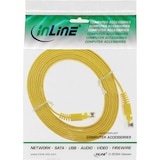 thumbnail of InLine® Patchkabel flach, U/UTP, Cat.6, gelb, 1m