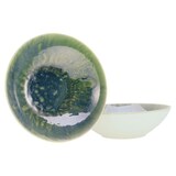 thumbnail of CreaTable Yuki Grün-blau Schüssel 2-tlg Steinzeug