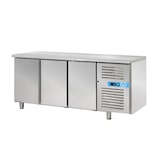 thumbnail of Tavolo refrigerato premium con n° 3 porte GN 1/1 senza alzatina temp. da -18°C a -22°C prof. 70 cm - classe D