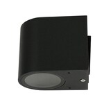 thumbnail of Licht-Erlebnisse Außenwandleuchte AALBORG Schwarz Downlight IP44 Moderne Wandlampe Garten Haus Balkon, CX120217R