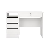 thumbnail of WellHome - Mesa de Escritorio con 4 Cajones en color Blanco 110 x 49 x 76 cm - Duero White