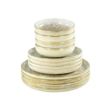 thumbnail of CreaTable Uno Emiliana peach Tellerset 12-tlg Steinzeug