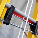 thumbnail of Escalera Dieléctrica Homologada EN 61478 Todo Fibra TRF2C de Doble Extensión a Cuerda 12x2 Peldaños para Electricista