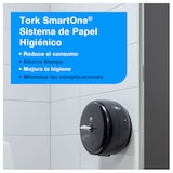 thumbnail of TORK SmartOne® |  Dispensador de Papel Higiénico Negro T8 (cod.680008)