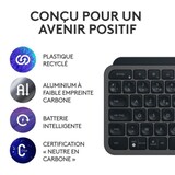 thumbnail of Clavier Sans Fil - LOGITECH - MX Keys S Combo - Bluetooth - Rétroéclairé - Touches silencieuses - Graphite Logitech