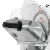 thumbnail of METRO PROFESSIONAL Snijmachine GFS3019, geanodiseerd aluminium, 37,7 x 41,5 x 32,3 cm, 120 W, blad-Ø: 19,5 cm, snijdikte: 0-12 mm, zilver