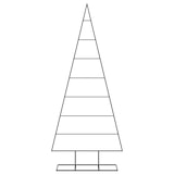 thumbnail of vidaXL Metall-Weihnachtsbaum für Dekorationen Schwarz 150 cm