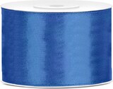 thumbnail of Satin Geschenkband blau 25m 50mm breit