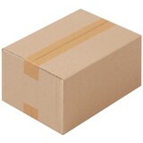 thumbnail of 25 x Faltkarton (260 x 170 x 120 mm) stabil 1-wellig Versandkarton Päckchen DHL Hermes Schachtel Box Paket braun BB-Verpackungen