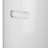 thumbnail of Bio Ethanol Kamin Stand Ø34cm x 86,5cm weiß 1L Ethanolkamin Glasfeuer Ofen Feuer