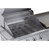 thumbnail of METRO PROFESSIONAL 8-Brenner Gasgrill mit Plancha, Grillfläche 67 x 51 cm, mit Abdeckung, fahrbar, Edelstahl, silber