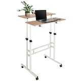 thumbnail of Arbeitstisch / Schreibtisch WORKSTATION I 80 x 60 cm weiß / eiche hjh OFFICE