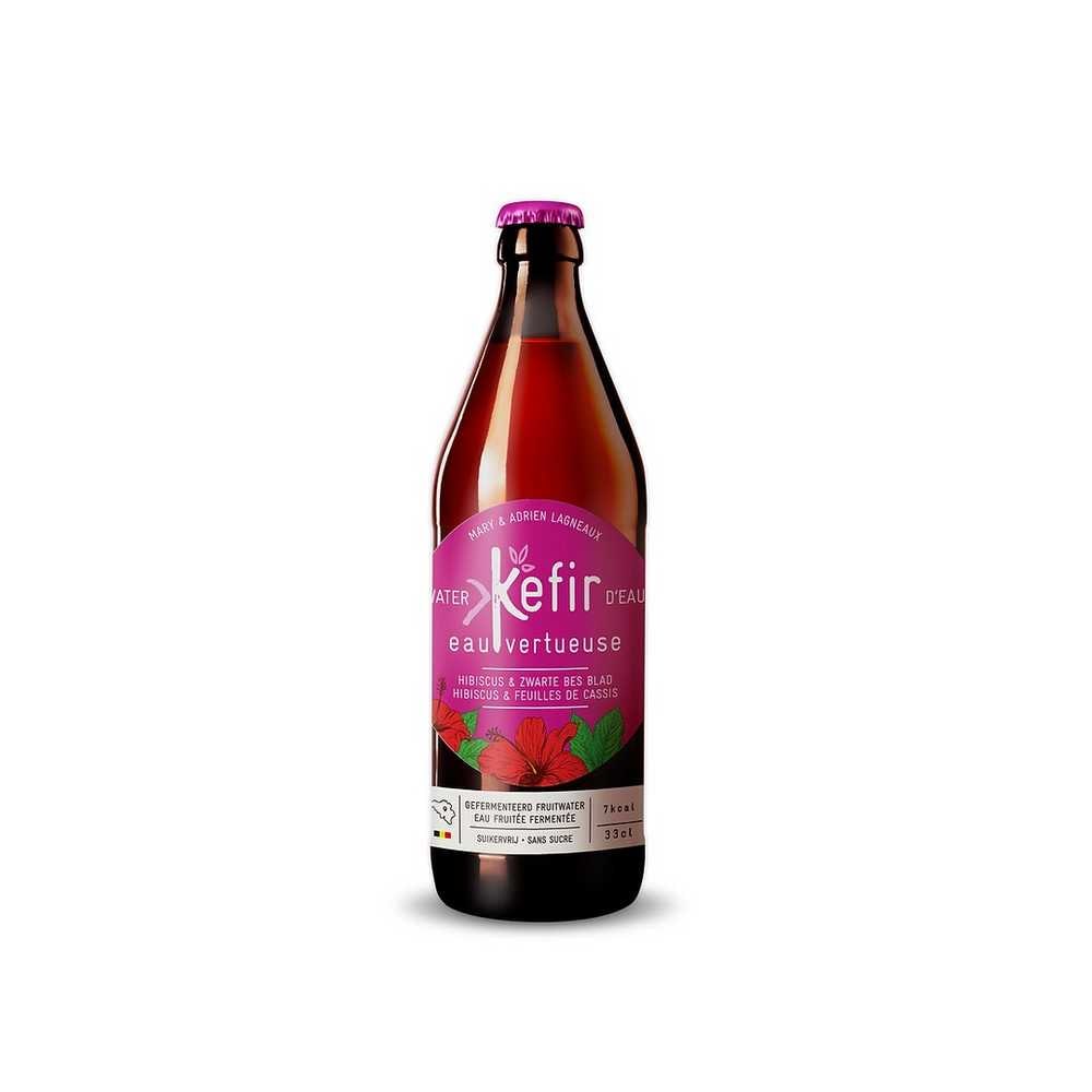 12 blles 33cl Kefir Hibiscus Feuilles de Cassis 33cl 0%