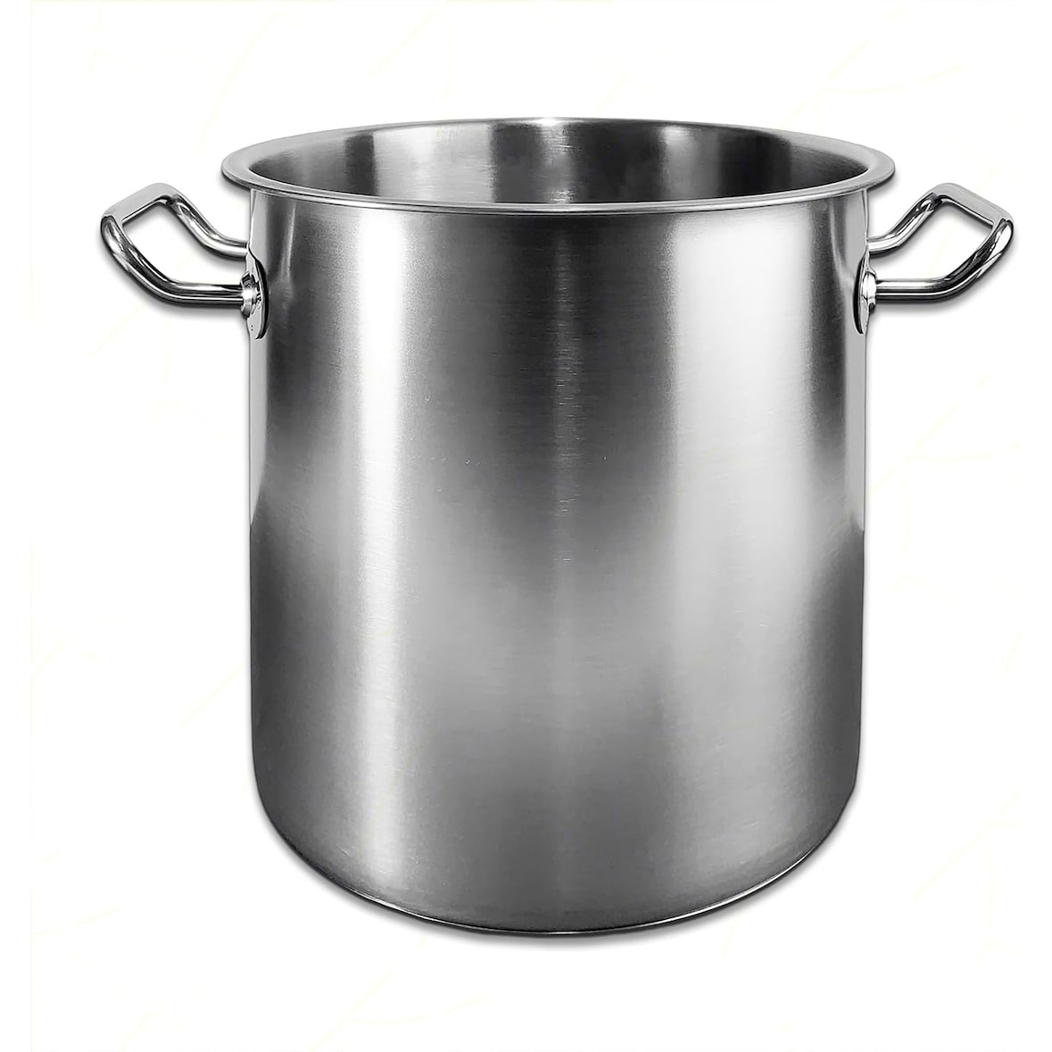 Pentola Ø36 cm, Acciaio Inox 18/10 con Triplo Fondo, per Gas Elettrico Induzione Vetroceramica, Linea Master – Made in Italy
