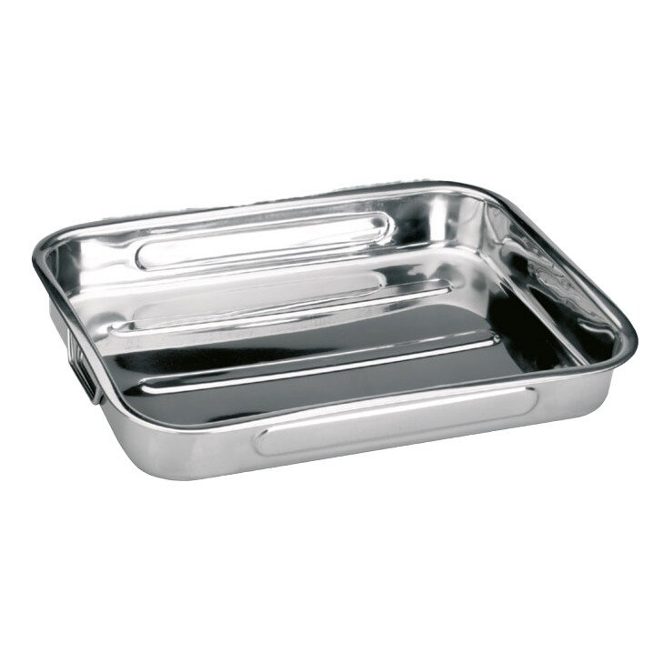 IBILI rustidera BISTROT acero inoxidable asas abatibles 31 x 24 cm 651830