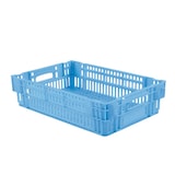 thumbnail of GILAC Caisse ajourée empilable emboîtable 600 x 400 - 27 L - Bleu G180110