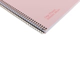 thumbnail of Caderno A4+ capa extra rígida 80H 80G C5MM microperfurado 1 faixa colorida Navigator Rosa