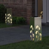 thumbnail of vidaXL Solar LED Weg Licht 2 pcs Edelstahl Edelstahl